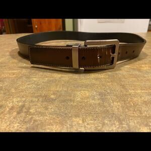 Kenneth Cole Reaction Bonded Leather Belt Size 36